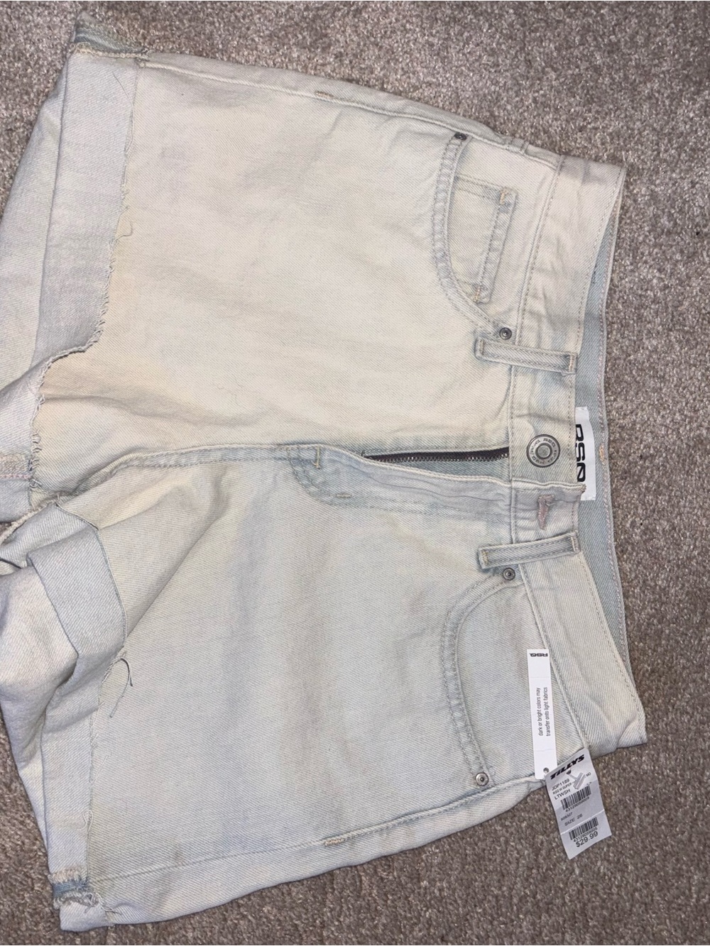 RSQ Light Wash Denim Jean Shorts